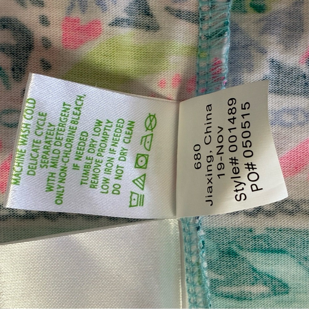 NWOT Lilly Pulitzer Beacon Bali Blue Sway This Way Print Dress - Picture 8 of 13